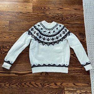 LOFT sweater, barely worn with gem detail on chest